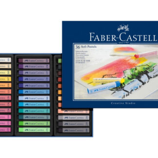 Pastellkriidid Faber-Castell Gofa 36-värvi