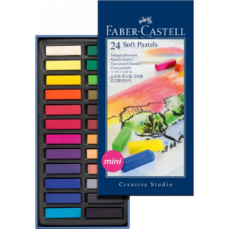 Pastellkriidid Faber-Castell Mini Creative Studio 24-värvi