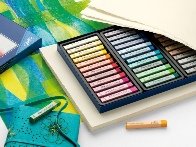Pastellkriidid Faber-Castell Mini Creative Studio 72-värvi - Pilt 2