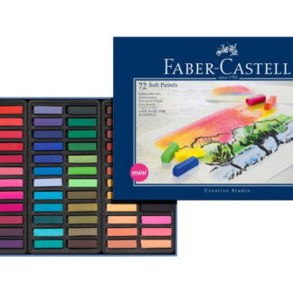Pastellkriidid Faber-Castell Mini Creative Studio 72-värvi