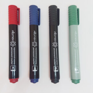 Permanentne marker Attomex ümar 3mm punane