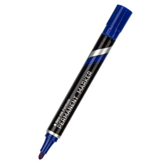 Permanentne marker DELI U100 ümar 1.5mm sinine