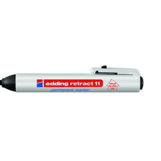 Permanentne marker Edding 11 klõpsuga must