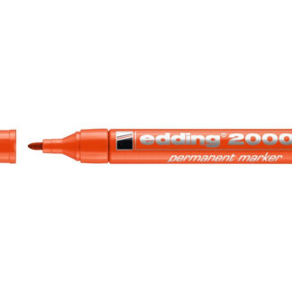 Permanentne marker Edding 2000C 1,5-3mm, ümar ots, oranž