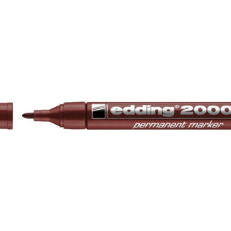 Permanentne marker Edding 2000C 1,5-3mm, ümar ots, pruun