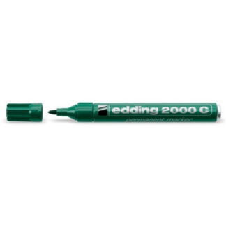 Permanentne marker Edding 2000C 1,5-3mm, ümar ots, roheline