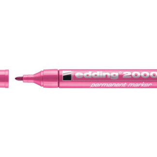 Permanentne marker Edding 2000C 1,5-3mm, ümar ots, roosa