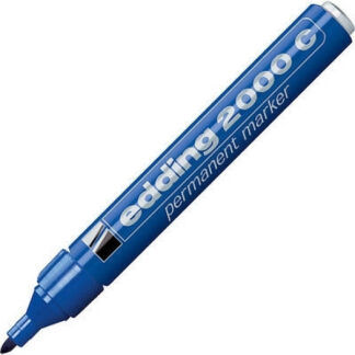 Permanentne marker Edding 2000C 1,5-3mm, ümar ots, sinine