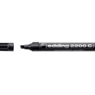 Permanentne marker Edding 2200C 1-5mm, lõigatud ots, must