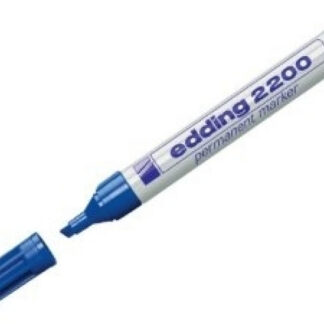 Permanentne marker Edding 2200c lõigatud otsaga sinine