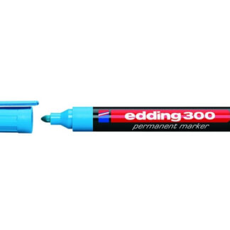 Permanentne marker Edding 300 A8 Helesinine, 1,5-3mm
