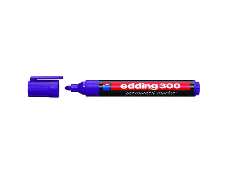 Permanentne marker Edding 300 A8 Lilla, 1,5-3mm