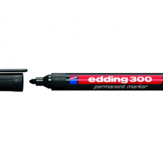 Permanentne marker Edding 300 A8 must, 1,5-3mm