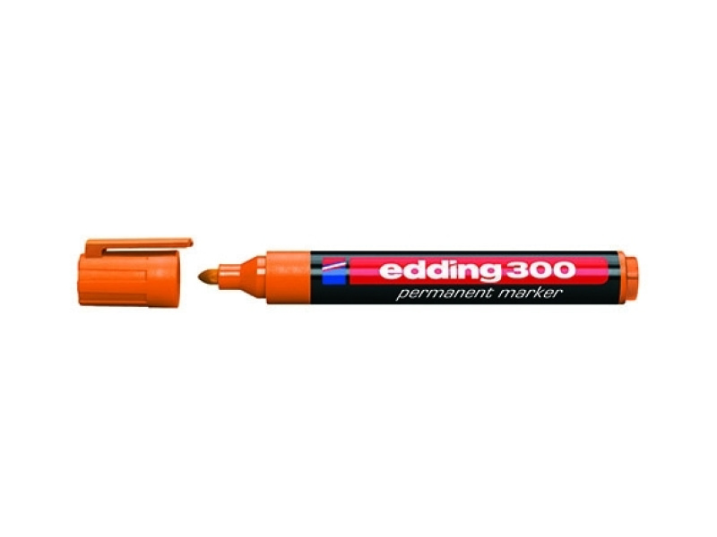 Permanentne marker Edding 300 A8 Oranz, 1,5-3mm