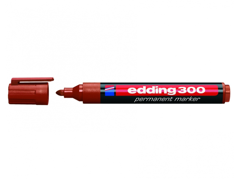 Permanentne marker Edding 300 A8 Brown, 1,5-3mm