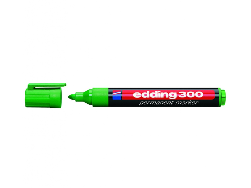Permanentne marker Edding 300 A8 roheline, 1,5-3mm