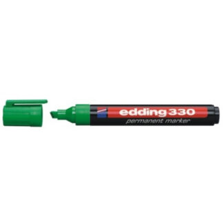 Permanentne marker Edding 330 A8, 1-5mm, lõigatud ots roheline
