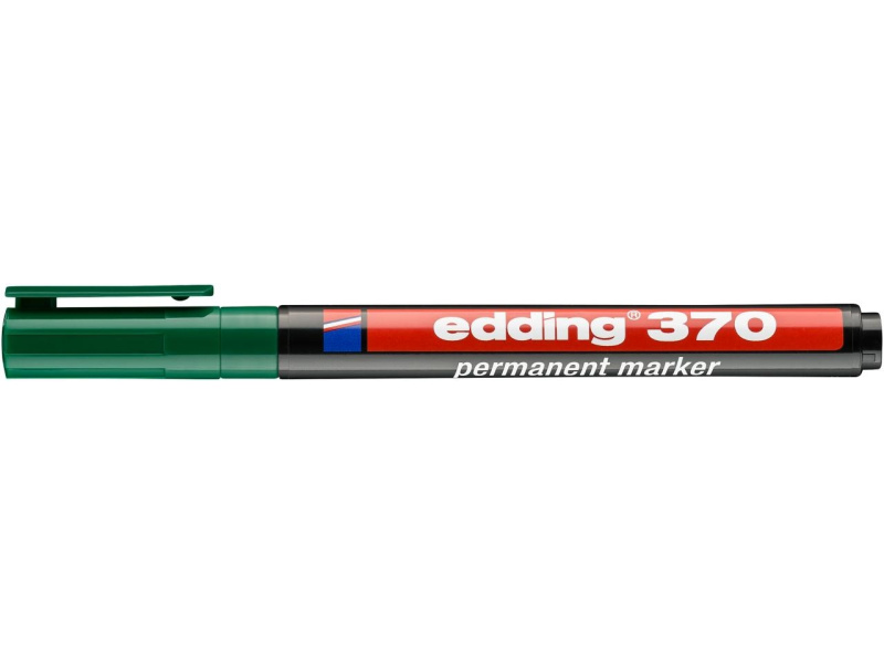 Permanentne marker Edding 370, 1mm roheline - Pilt 3