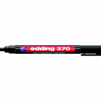 Permanentne marker Edding 370 Must, 1mm