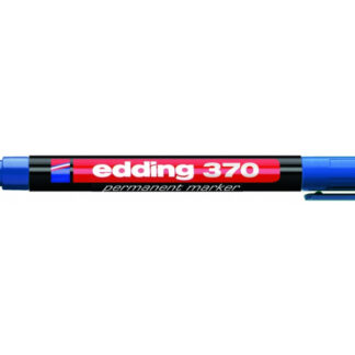 Permanentne marker Edding 370 sinine, 1mm