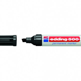 Permanentne marker Edding 500 2-7mm, lõigatud ots, must
