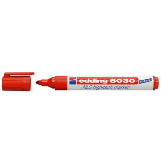 Permanentne marker Edding 8030 1,5-3mm, ümar ots, punane