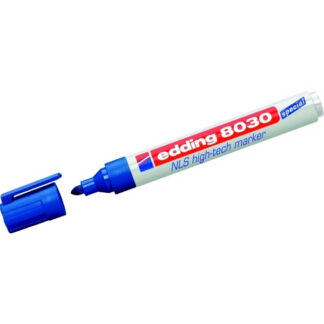 Permanentne marker Edding 8030 1,5-3mm, ümar ots, sinine