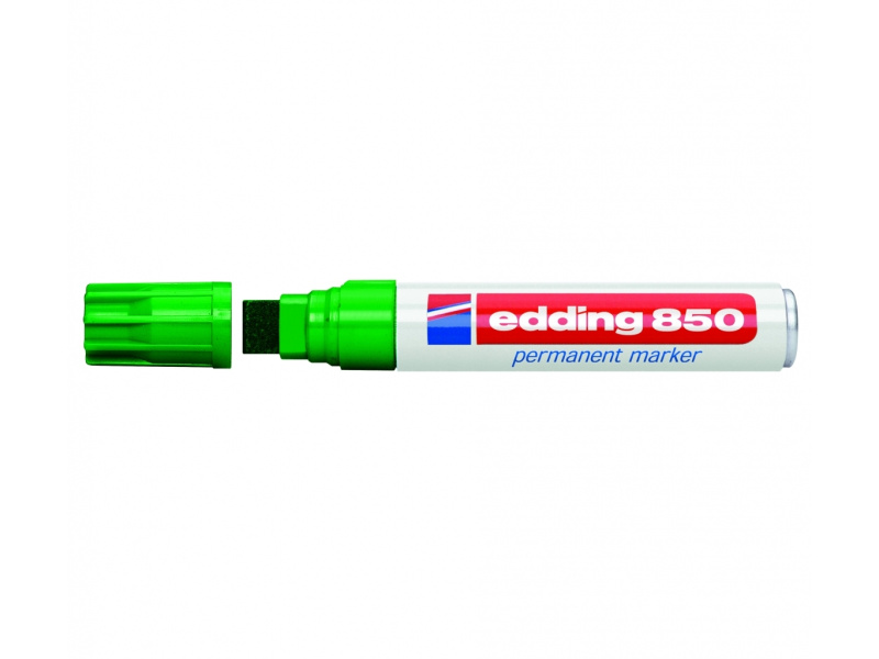 Permanentne marker Edding 850 5-16mm, lõigatud ots, roheline
