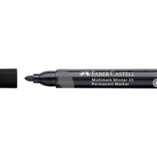 Permanentne marker Faber-Castell Winner 52 ümar ots, must