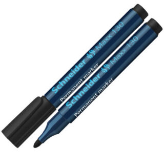 Permanentne marker Schneider 130 ümar ots, must