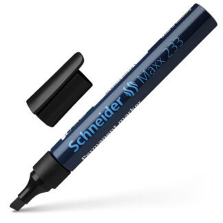 Permanentne marker Schneider 233 1-5mm lõigatud ots, must
