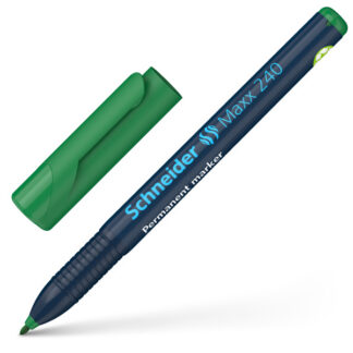 Permanentne marker Schneider 240 1-2mm ümar ots, roheline