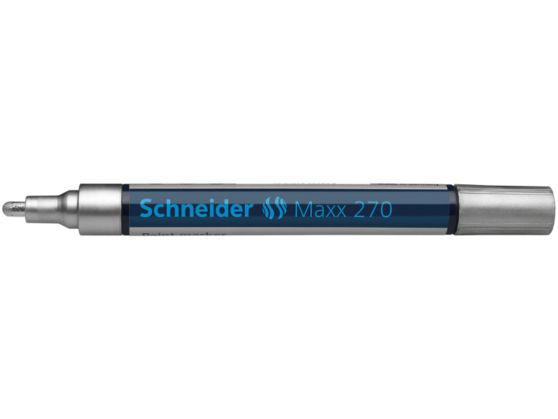 Permanentne marker Schneider Paint 270, hõbe - Pilt 4