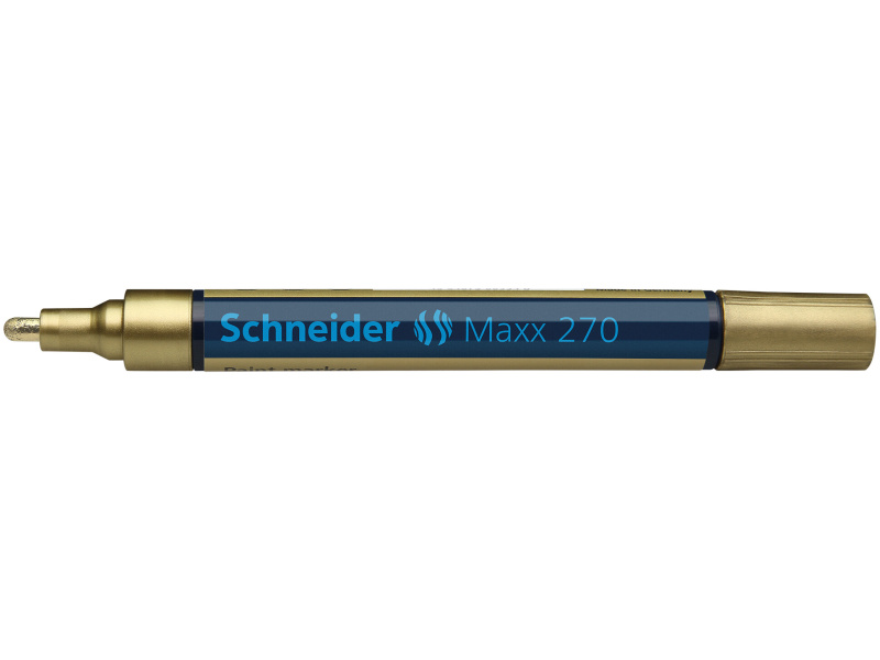 Permanentne marker Schneider Paint 270, kuld - Pilt 4