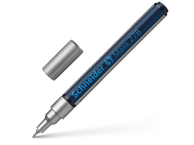 Permanentne marker Schneider Paint 278 0,8mm, hõbe