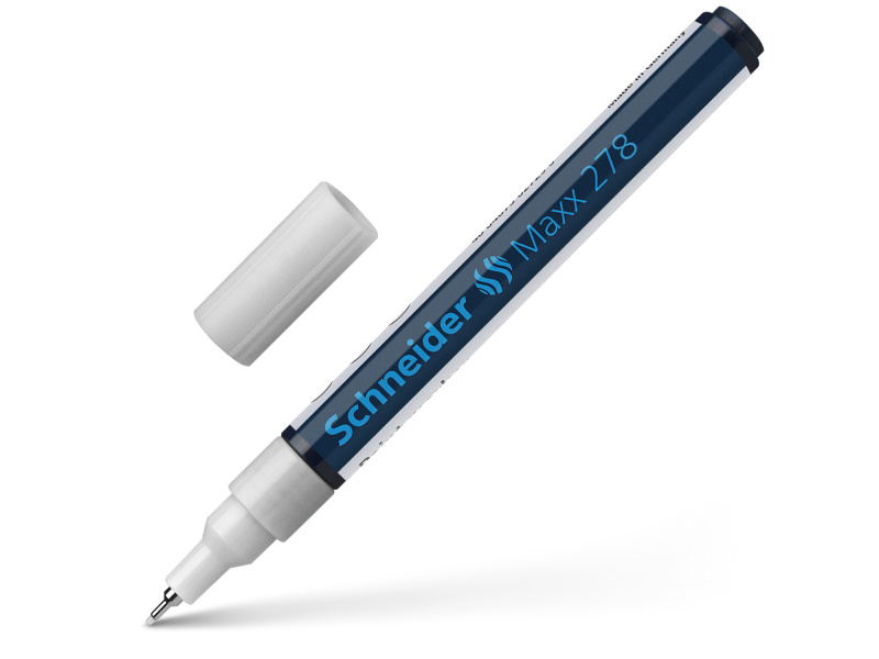 Permanentne marker Schneider Paint 278 0,8mm, valge