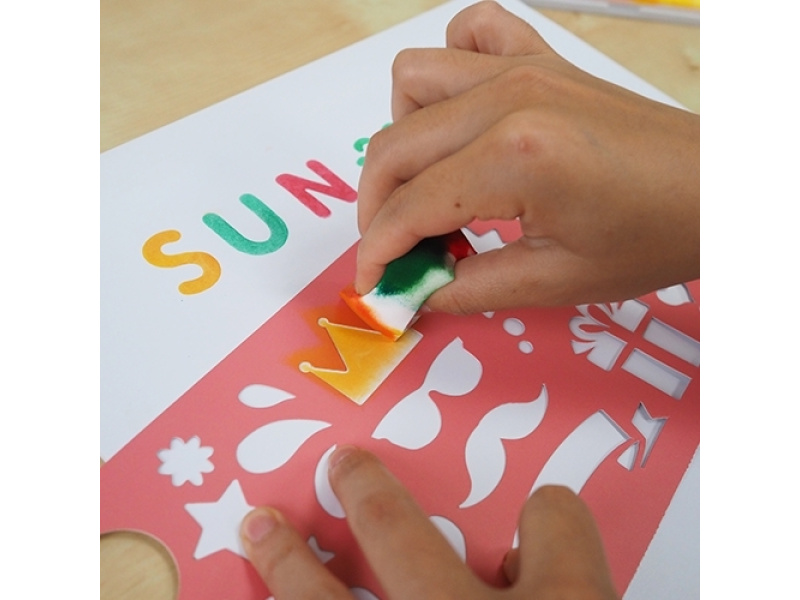 Pildiraamat StickN Art Pad 254x305mm 20 sheets/pad - Festival - Pilt 5