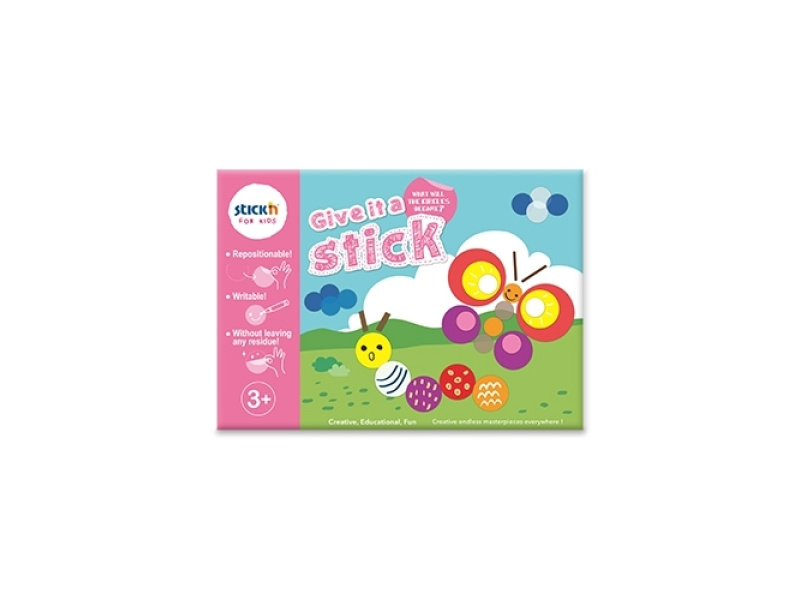 Pildiraamat StickN Give it a Stick - Circles Age 3+