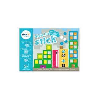 Pildiraamat StickN Give it a Stick - Squares Age 3+