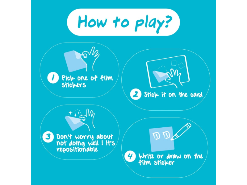 Pildiraamat StickN Give it a Stick - Squares Age 3+ - Pilt 5