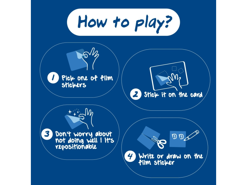 Pildiraamat StickN Give it a Stick - Squares Age 5+ - Pilt 4