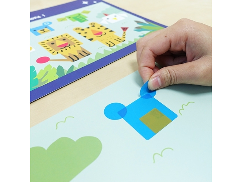 Pildiraamat StickN Give it a Stick - Squares Age 5+ - Pilt 5