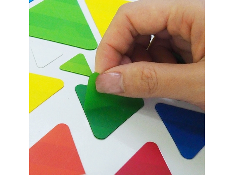 Pildiraamat StickN Give it a Stick - Triangles Age 3+ - Pilt 3