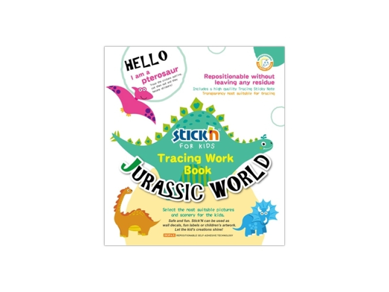 Pildiraamat StickN Jurassic World
