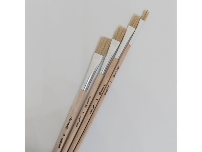 Pintsel Attomex harjas lapik nr. 6