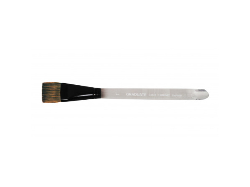 Pintsel Daler-Rowney graduate pony/dk tp syn flt wsh 1"