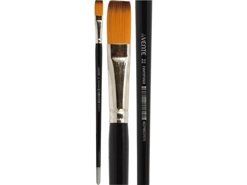 Pintsel deVENTE Art sünteetiline lapik nr 22