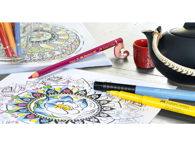 Pintsel-pliiats Faber-Castell Pitt Artist Pen hall (warm grey IV) - Pilt 3