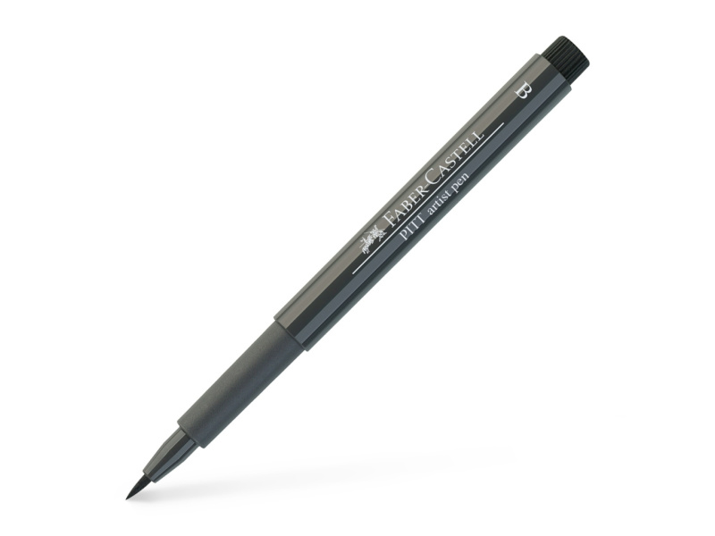Pintsel-pliiats Faber-Castell Pitt Artist Pen hall (warm grey)