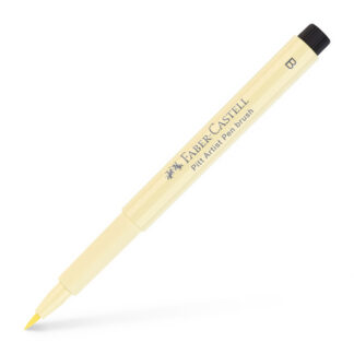 Pintsel-pliiats Faber-Castell Pitt Artist Pen helekollane (ivory)